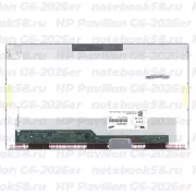 Матрица для ноутбука HP Pavilion G6-2026er (1366x768 HD) TN, 40pin, Глянцевая