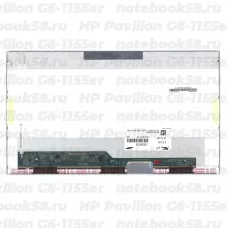 Матрица для ноутбука HP Pavilion G6-1155er (1366x768 HD) TN, 40pin, Глянцевая