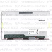 Матрица для ноутбука HP Pavilion G6-1363 (1366x768 HD) TN, 40pin, Глянцевая