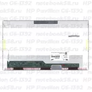 Матрица для ноутбука HP Pavilion G6-1392 (1366x768 HD) TN, 40pin, Глянцевая
