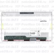 Матрица для ноутбука HP Pavilion G6-1b33 (1366x768 HD) TN, 40pin, Глянцевая