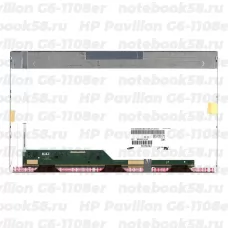 Матрица для ноутбука HP Pavilion G6-1108er (1366x768 HD) TN, 40pin, Глянцевая