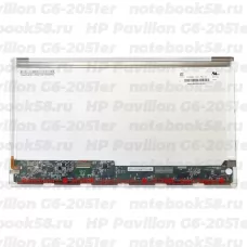 Матрица для ноутбука HP Pavilion G6-2051er (1366x768 HD) TN, 40pin, Глянцевая