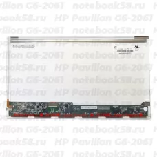 Матрица для ноутбука HP Pavilion G6-2061 (1366x768 HD) TN, 40pin, Глянцевая