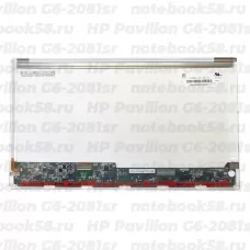 Матрица для ноутбука HP Pavilion G6-2081sr (1366x768 HD) TN, 40pin, Глянцевая