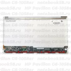 Матрица для ноутбука HP Pavilion G6-1058er (1366x768 HD) TN, 40pin, Глянцевая