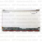 Матрица для ноутбука HP Pavilion G6-1203 (1366x768 HD) TN, 40pin, Глянцевая