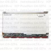 Матрица для ноутбука HP Pavilion G6-1274 (1366x768 HD) TN, 40pin, Глянцевая