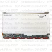 Матрица для ноутбука HP Pavilion G6-1357 (1366x768 HD) TN, 40pin, Глянцевая