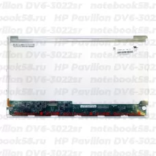 Матрица для ноутбука HP Pavilion DV6-3022sr (1366x768 HD) TN, 40pin, Глянцевая