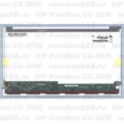 Матрица для ноутбука HP Pavilion G6-2016 (1366x768 HD) TN, 40pin, Глянцевая