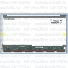 Матрица для ноутбука HP Pavilion G6-1351er (1366x768 HD) TN, 40pin, Глянцевая