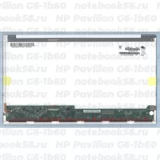 Матрица для ноутбука HP Pavilion G6-1b60 (1366x768 HD) TN, 40pin, Глянцевая