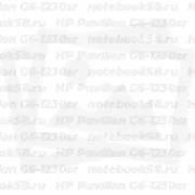 Матрица для ноутбука HP Pavilion G6-1230sr (1366x768 HD) TN, 40pin, Глянцевая