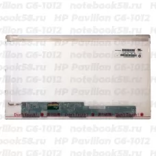 Матрица для ноутбука HP Pavilion G6-1012 (1366x768 HD) TN, 40pin, Матовая