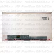 Матрица для ноутбука HP Pavilion G6-1a32nr (1366x768 HD) TN, 40pin, Матовая