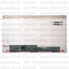 Матрица для ноутбука HP Pavilion DV6-3124nr (1366x768 HD) TN, 40pin, Матовая