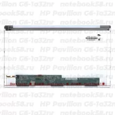 Матрица для ноутбука HP Pavilion G6-1a32nr (1366x768 HD) TN, 40pin, Глянцевая