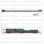 Матрица для ноутбука HP Pavilion G6-1d72nr (1366x768 HD) TN, 40pin, Глянцевая