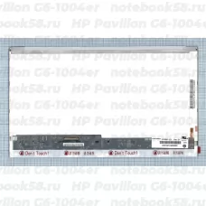 Матрица для ноутбука HP Pavilion G6-1004er (1366x768 HD) TN, 40pin, Глянцевая