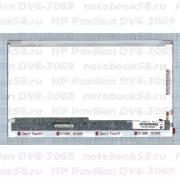 Матрица для ноутбука HP Pavilion DV6-3069 (1366x768 HD) TN, 40pin, Глянцевая