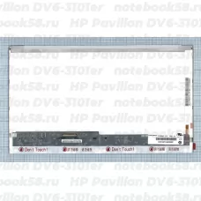 Матрица для ноутбука HP Pavilion DV6-3101er (1366x768 HD) TN, 40pin, Глянцевая