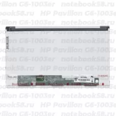 Матрица для ноутбука HP Pavilion G6-1003er (1366x768 HD) TN, 40pin, Матовая