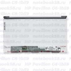 Матрица для ноутбука HP Pavilion G6-1b59 (1366x768 HD) TN, 40pin, Матовая