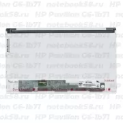 Матрица для ноутбука HP Pavilion G6-1b71 (1366x768 HD) TN, 40pin, Матовая