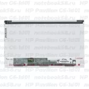 Матрица для ноутбука HP Pavilion G6-1d01 (1366x768 HD) TN, 40pin, Матовая