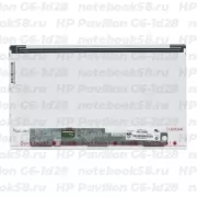 Матрица для ноутбука HP Pavilion G6-1d28 (1366x768 HD) TN, 40pin, Матовая