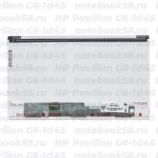 Матрица для ноутбука HP Pavilion G6-1d45 (1366x768 HD) TN, 40pin, Матовая