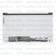 Матрица для ноутбука HP Pavilion G6-1d62nr (1366x768 HD) TN, 40pin, Матовая