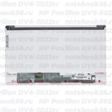 Матрица для ноутбука HP Pavilion DV6-3022sr (1366x768 HD) TN, 40pin, Матовая