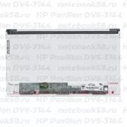 Матрица для ноутбука HP Pavilion DV6-3144 (1366x768 HD) TN, 40pin, Матовая