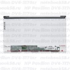 Матрица для ноутбука HP Pavilion DV6-3170sr (1366x768 HD) TN, 40pin, Матовая