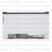 Матрица для ноутбука HP Pavilion DV6-3209 (1366x768 HD) TN, 40pin, Матовая