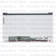 Матрица для ноутбука HP Pavilion DV6-3224 (1366x768 HD) TN, 40pin, Матовая