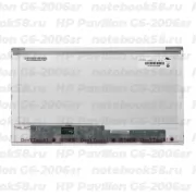 Матрица для ноутбука HP Pavilion G6-2006sr (1366x768 HD) TN, 40pin, Глянцевая