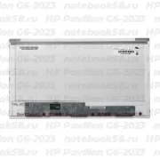 Матрица для ноутбука HP Pavilion G6-2023 (1366x768 HD) TN, 40pin, Глянцевая