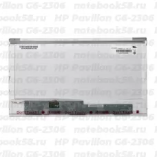 Матрица для ноутбука HP Pavilion G6-2306 (1366x768 HD) TN, 40pin, Глянцевая