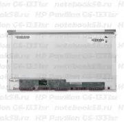 Матрица для ноутбука HP Pavilion G6-1331sr (1366x768 HD) TN, 40pin, Глянцевая