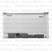 Матрица для ноутбука HP Pavilion G6-1a40 (1366x768 HD) TN, 40pin, Глянцевая