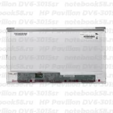 Матрица для ноутбука HP Pavilion DV6-3015sr (1366x768 HD) TN, 40pin, Глянцевая