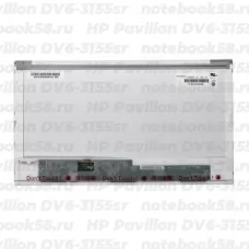 Матрица для ноутбука HP Pavilion DV6-3155sr (1366x768 HD) TN, 40pin, Глянцевая