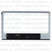 Матрица для ноутбука HP Pavilion G6-2000er (1366x768 HD) TN, 40pin, Глянцевая