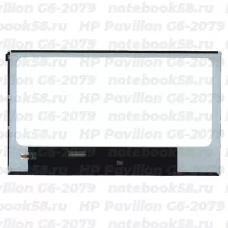 Матрица для ноутбука HP Pavilion G6-2079 (1366x768 HD) TN, 40pin, Глянцевая