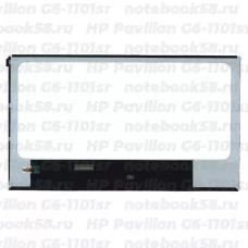 Матрица для ноутбука HP Pavilion G6-1101sr (1366x768 HD) TN, 40pin, Глянцевая