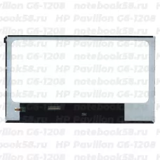 Матрица для ноутбука HP Pavilion G6-1208 (1366x768 HD) TN, 40pin, Глянцевая