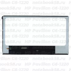 Матрица для ноутбука HP Pavilion G6-1220 (1366x768 HD) TN, 40pin, Глянцевая